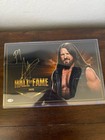 Aj Styles Signed Autographed 11x17 Wwe Hall Of Fame Photo Jsa Coa Tna Njpw 