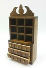 Vintage Chadwick-miller  93018 Handmade Miniature Wooden Doll House Break Front