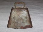 Vintage Old 1938 Ring For Wichita Kansas Souvenir Metal Bell