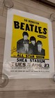 Beatles At Shea Stadium Full Size Poster  not Flyer  Signed By Bernstein 100 