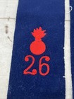 Ww1 Imperial German 26th Artillery Regiment Unfinished Shoulder Board Set  ii285