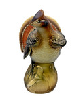 Lefton Ruffed Grouse Porcelain Bird Figurine Figure Planter Vintage