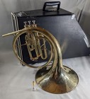 Yamaha Ymp201 Mellophone W hard Case Brass Instrument From Japan Used