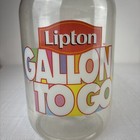Vintage Lipton Tea Gallon To Go Jug  Retro Plastic Lightweight Rare