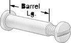 10 Pack Plastic Binding Posts - 5 8  Long Barrel - Off White Bpw-625