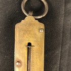 Hughes s Pocket Balance Scale 0-25 Markings Brass Vintage Antique No  5 British