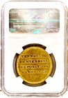 1897 Tn Hk-274 So-called Dollar Tennessee Centennial Official Medal Ngc Ms 62