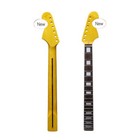 Maple Guitar Neck 22fret 25 5inch Rosewood Fretboard Block Inlay Replacement