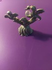 Vintage Spoontiques Pewter Wizard W dragon  Crystal Ball  Owl 2 5  Tall  cmr961