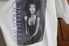 Vtg 1991 Nippy Whitney Houston White Single Stitch T-shirt Xl Read