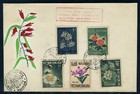 South Vietnam 4 Different Designs Fdc Flowers W Hand Painted Fdc 261-265  l816  