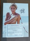 Kate Upton Vs  playboy   Si Model  Hand Signed 8 5x11 Autograph Kc Stars Coa