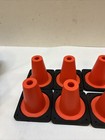 6 Pack Howies Hockey Weighted Cone 6 Inch - 6  Tall Orange Cone