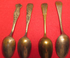 4 Vintage New York World s Fair pan Am  Souvenir Spoons 4  