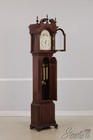 L73220  Sligh John Goddard Cherry Tall Grandfather Clock