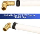 50pcs 1 2 Inch Pex Copper Crimp Ring Lead Free For Pex Pipe Pex Tubing
