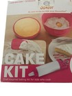 Junior Masterchef  Kids 9 Piece Cake Baking And Decorating Kit Recipes Included