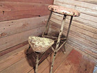 Vintage Industrial Metal Stool Counter Bar Shop Home Retro Steampunk