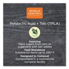 World Centric Fops6 6 3  Tpla Compostable Cutlery Fork - White  1000 ct  New