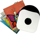 12 Inches Vinyl Record Inner Paper Sleeves - 100g Anti-staticwhite Kraft Paper