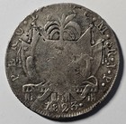 1824 Peru Royalist 8 Reales C m On 1823 Peru Republic 8 Reales Vf Repaired 