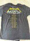 New Official Metallica Xl Tour Shirt M72 Event Concert Rare 72 Seasons Preece