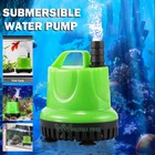 Powerful Submersible Water Pump Quiet Aquarium Fish Tank Pond Clean Dirty Filter