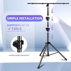 Dj Light Stand For Par Lights  48 8-114 1 Inches Protable Tripod Black 
