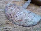 Vintage Hand Forged Half Moon Knife Ulu Chopper