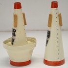 Lot Of 2 Used Humes And Berg Stonelined Trumpet Mutes  Straight And Cup