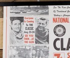 Vintage Original Glen Classic 7th Annual Sports Car Road Races Poster