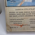 Vintage 1983 The Allison Wood Dollhouse Kit No 77 By Artply Wooden Build Usa 