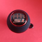 Red Leather Si 6s Jdm Sport Shift Gear Knob For Civic Mkx Mk9 Mk8 Accord Type R