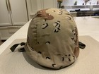 M1 Helmet Chocolate Chip Helmet  Dbdu Desert Storm Camouflage Pattern