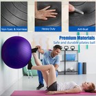 34  Pilates Ball Exercise Yoga Ball Anti-burst Stability Ball Workout Fitness