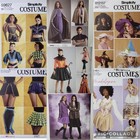 Simplicity Uncut  U-pick  Costumes Sewing Patterns Misses Women Plus Size