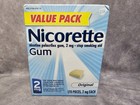 Nicorette 2mg Stop Smoking Aid Nicotine Gum  Original - 170 Count Exp 04 27  New