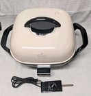      Rival S12p 12  Electric Frying Pan skillet Warmer High Dome W glass Nob