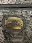 Jordache Foldable Travel Garment Bag Gray Floral Shoulder Strap   Hook Tapestry