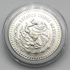 1990 Mexican Libertad Uncirculated 1 Oz Silver Coin Very Rare Date Low Mintage