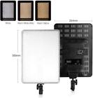 Studio Led Dimmable Dual-color Temperature Photo Video Light Panel Stand Kit
