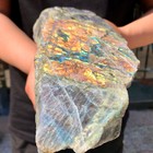 8 11lb Natural Labradorite Crystal Stone Natural Rough Mineral Specimen Healing