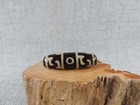  Tibetan Ancient Old Agate Dzi Beads Amulet Pendant Bracelet Tibet Gzi Bead B5