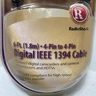 6ft Firewire Cable 4 Pin To 4 Pin Ieee 1394 Ilink 6  Pc Mac Dv 4 To 4 4-4 Pins