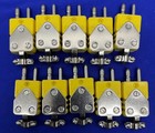 Nanmac K-type High Temp W  Strain Relief Male Plug Thermocouple Connector Qty 10
