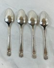 1847 Rogers Brothers Eternally Yours Silverplate Teaspoon Set Of 4 Vintage B