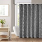 Waffle Shower Curtain Durable Fabric Machine Washable Easy Care Home Decor New