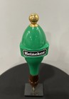 Heineken Draft Beer Tap Handle Green 11    Vintage Three Sided Excellent Condition