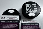 2 Mike Eruzione Signed Auto Hockey Pucks 1980 Usa Olympic Hockey Hero Both Jsa