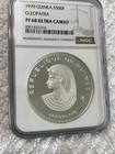 1970 Guinea 500 Francs Cleopatra Coin Ngc Pf 68 Ultra Cameo